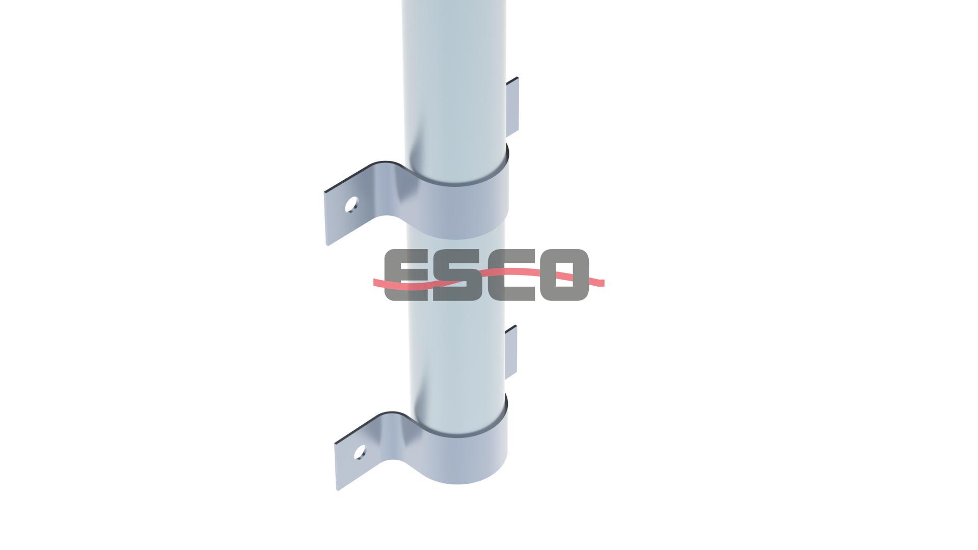 Lightning Conductor Mast Clamp 
