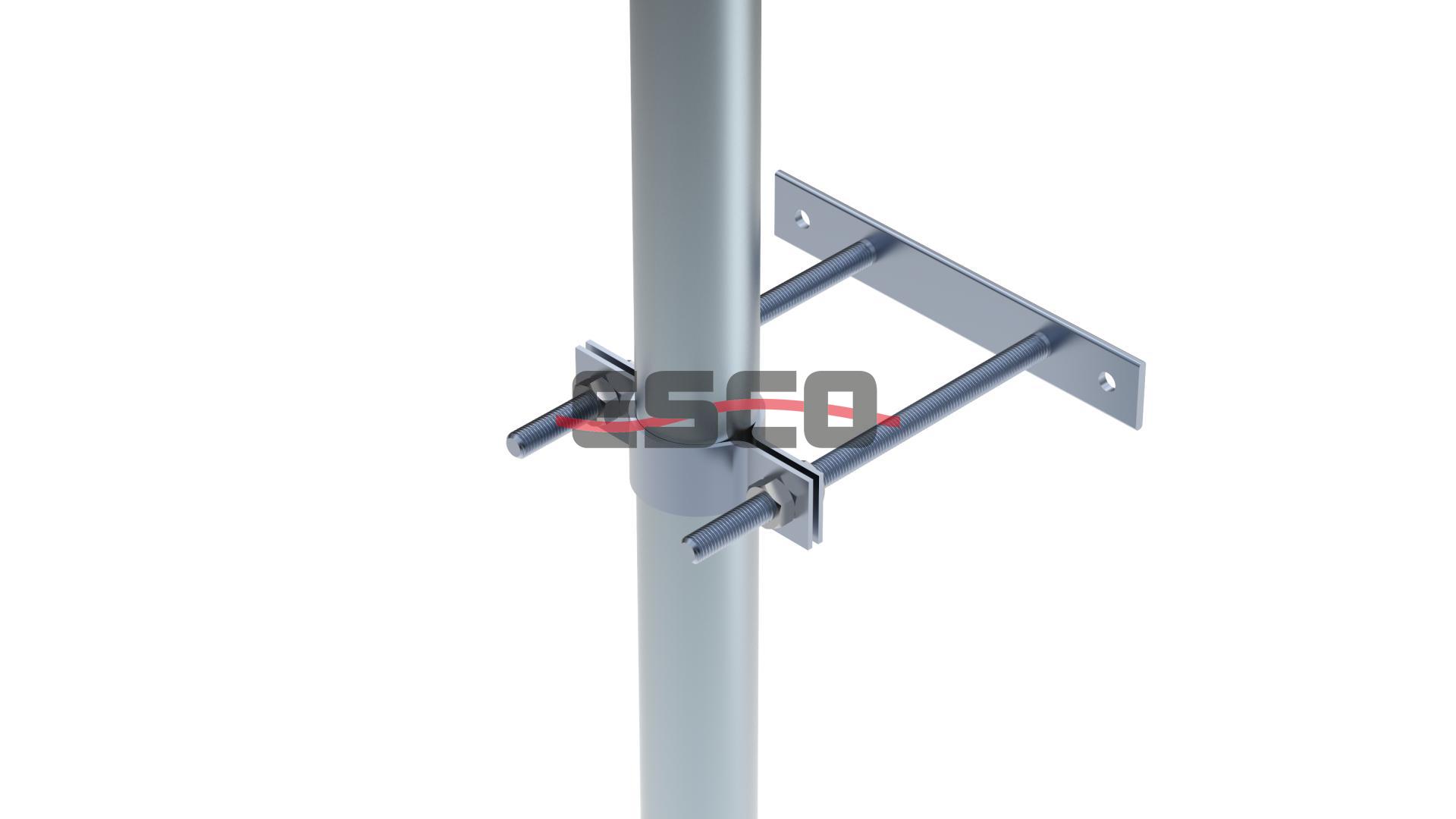 Lightning Conductor Mast Clamp 