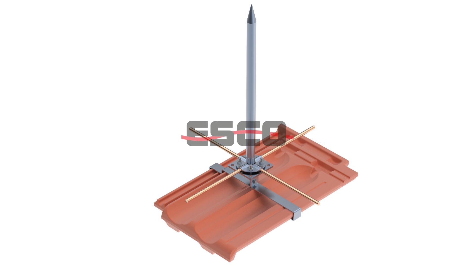 Base de punta de captura - Tipo baldosa