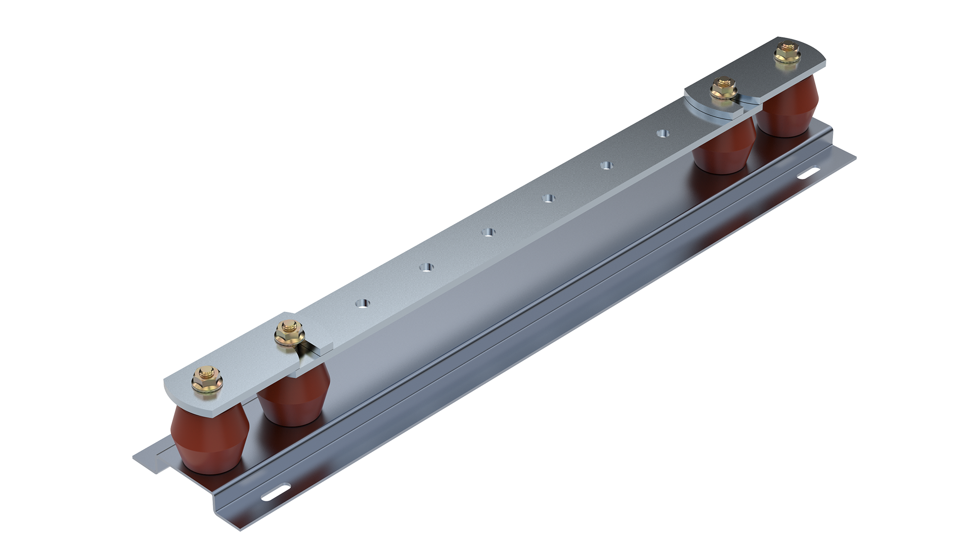 Луджена еквіпотенціальна шина з подвійним вимикачем