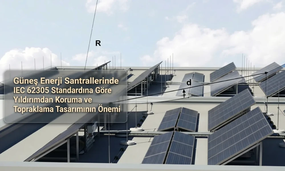 Güneş Enerji Santrallerinde (GES) Topraklama ve Yıldırımdan Korumanın Önemi