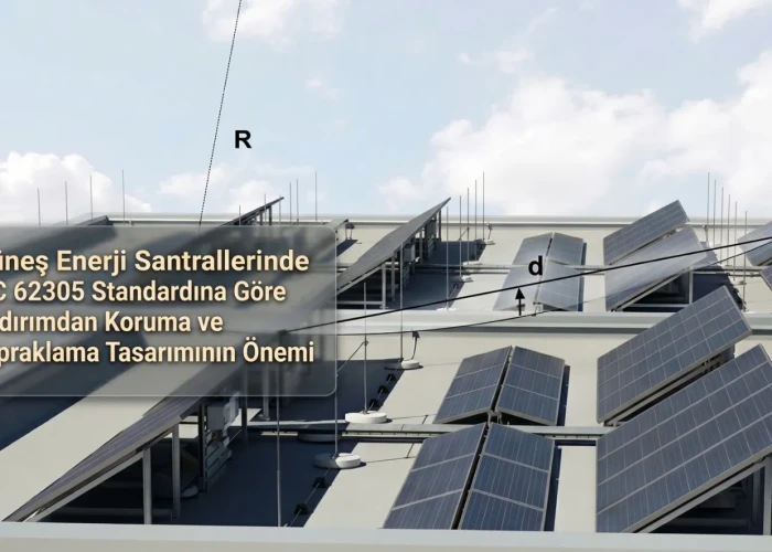 Güneş Enerji Santrallerinde (GES) Topraklama ve Yıldırımdan Korumanın Önemi