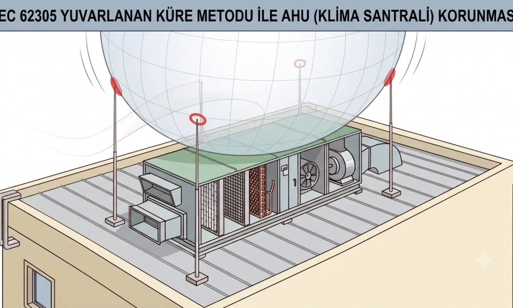 IEC 62305 Standardında Yuvarlanan Küre Metodu: Tasarımda Temel Formüller