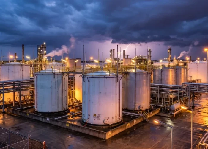 Petrokimya Tesislerinde Yıldırımdan Korunma ve Topraklama: Sıfır Hata, Tam Güvenlik