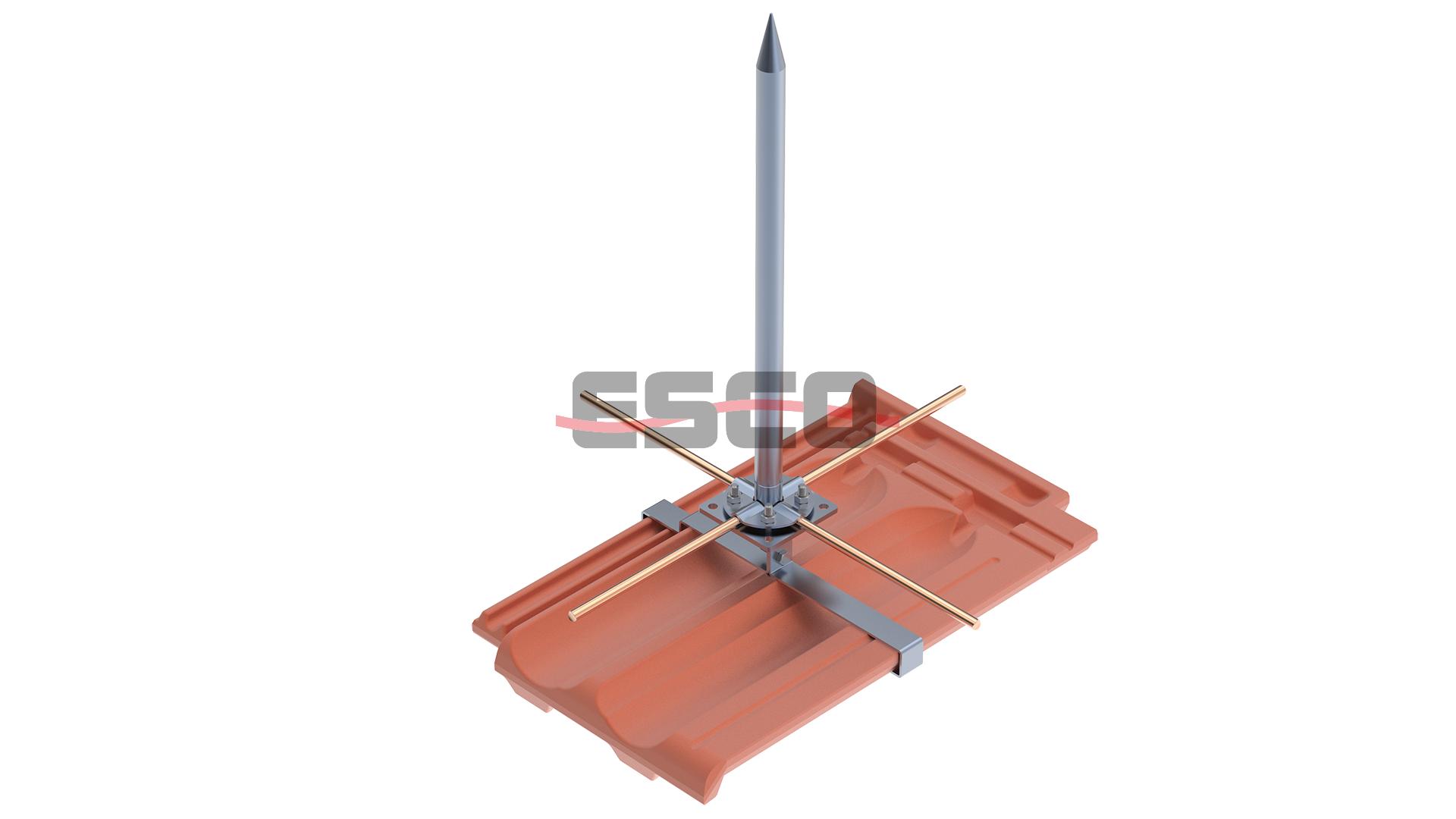 Air Terminal Fixing Base-Tile Type